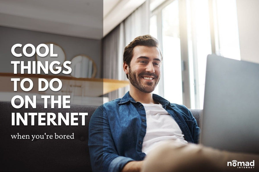 20 Cool Things to Do on the Internet When You’re Bored