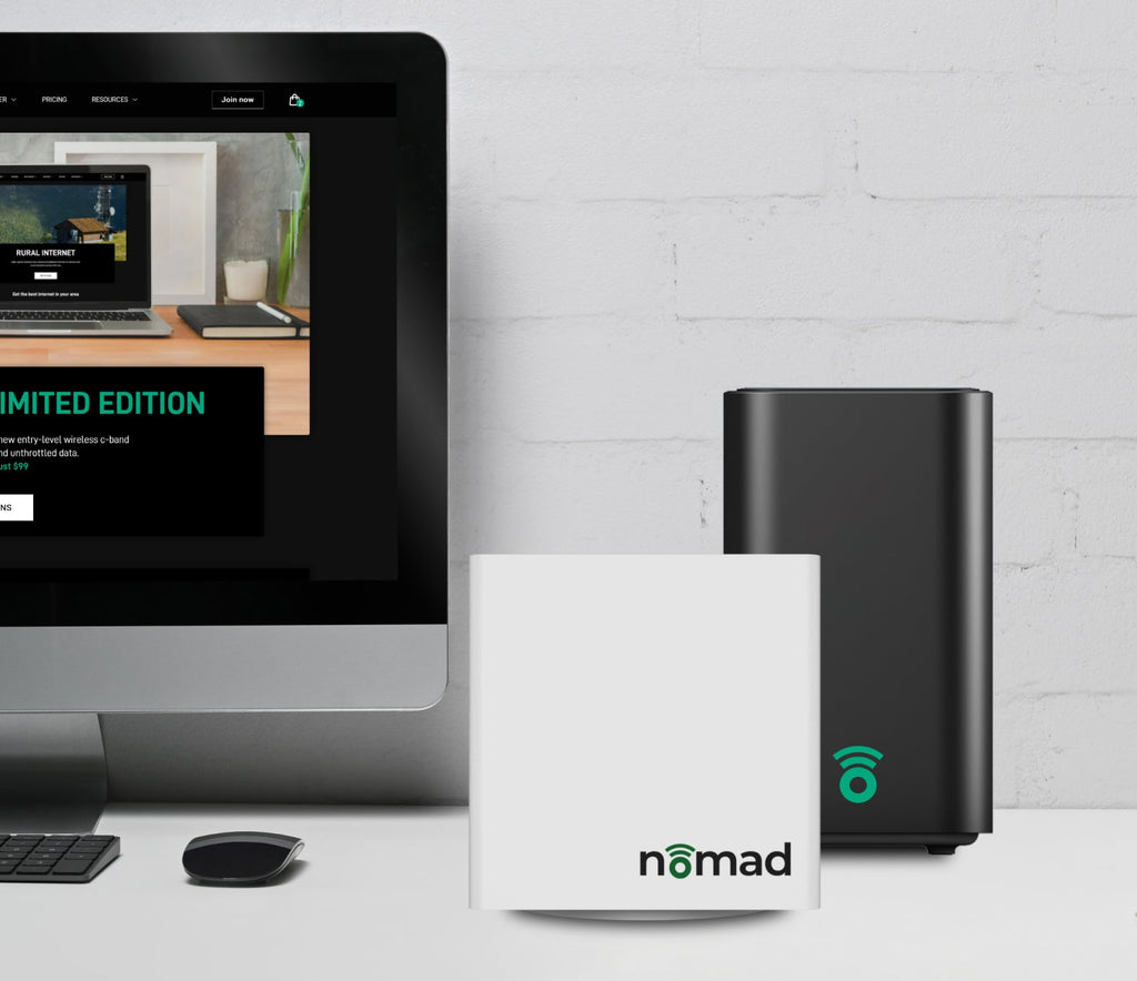 Nomad Cube wireless modem | Nomad Internet – Nomad Business